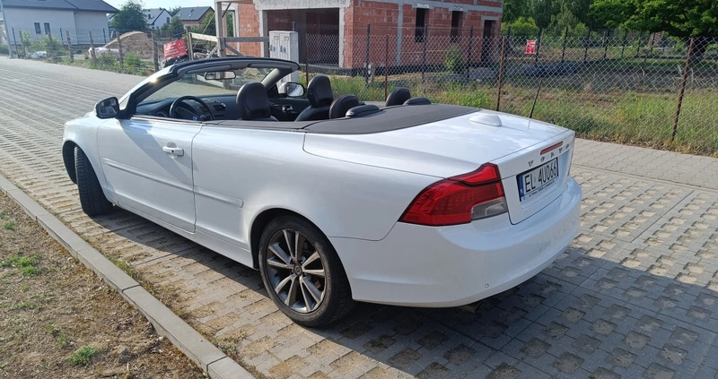 Volvo C70 cena 44500 przebieg: 191400, rok produkcji 2012 z Łódź małe 137